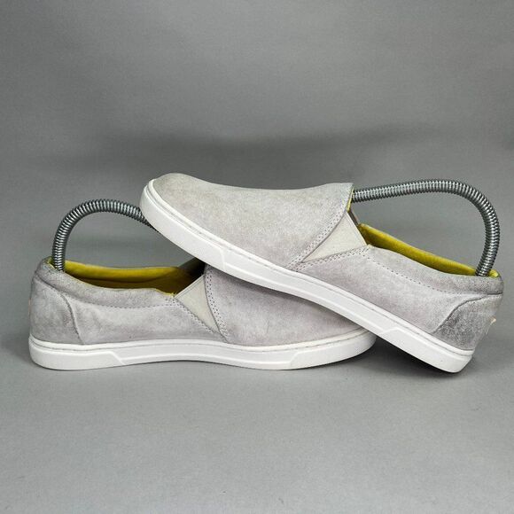 UGG Kitlyn Shoes Women's Size 8 Grey Suede Classic Slip On Loafers Sneakers - Picture 7 of 10